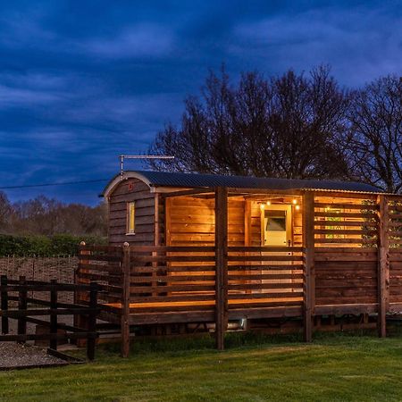 Hillside View Shepherds Hut - Ockeridge Rural Retreats Little Witley Zewnętrze zdjęcie